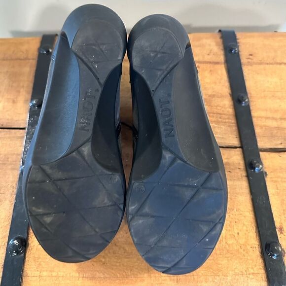 Naot Sky Leather/Suede Wedge Booties Sz 38 / 7 - Picture 7 of 8